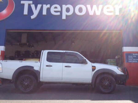 Ford Ranger fitted with 17 inch Dynamic Python 
