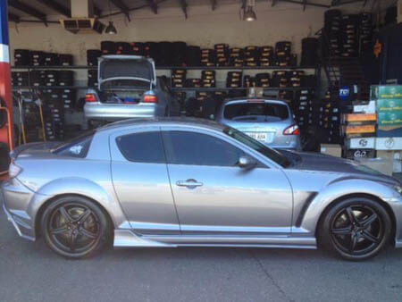 Mazda RX8 fitted with 20 inch ROH Modena 