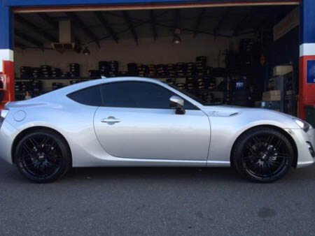 Toyota 86 fitted with 19 inch Advanti Verona 