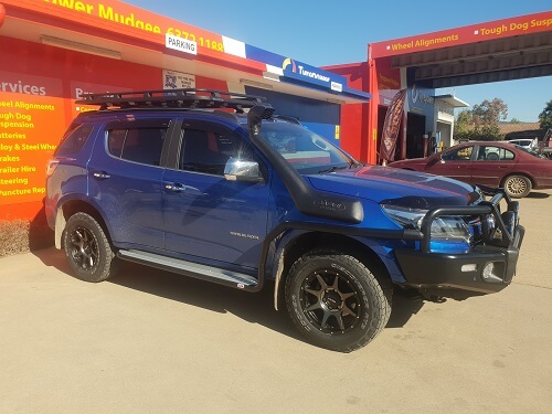 Roh Trophy wrapped in 265/65r17 cooper at3 lt on a 2018 holden trailblazer 