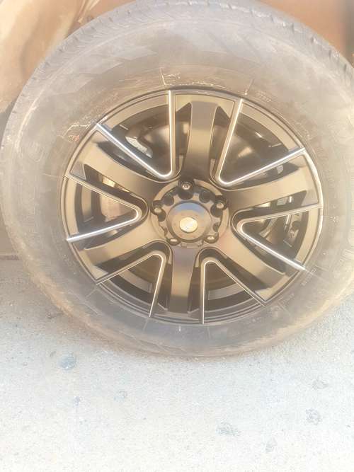 16X8 KING WHEELS ROK PIPED ON 2017 WORKMATE HILUX 