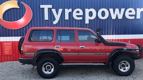 Toyota Landcruiser with Toyo M/T’s  